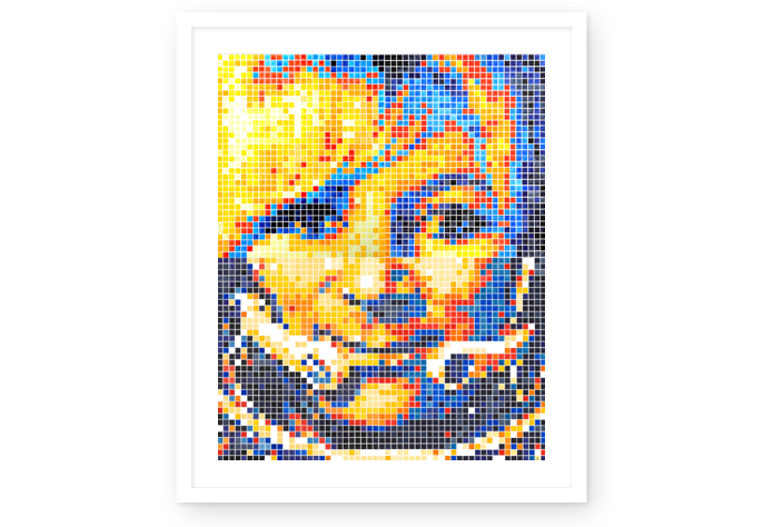 04 / 04 | "4bit-portrait - mix - 2-c" | watercolor | 2014 | 56 x 68 / 3808 pixels
<br>
<br> 
limited fineartprint | hahnemühle william turner 310 g/qm | 60 x 50 cm / 50 x 40 cm