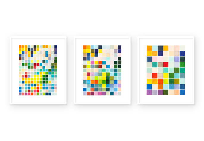01 / 07 | "copy and paste - 07" | watercolor | 2013 | 13 x 17 / 221 pixels
<br>
<br> 
"copy and paste - 30" | watercolor | 2014 | 10 x 13 / 130 pixels
<br>
<br> 
"copy and paste - 33" | watercolor | 2014 | 7 x 9 / 63 pixels