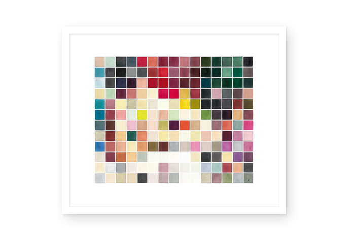 03 / 03 | "copy and paste - 27" | watercolor | 2014 | 15 x 12 / 180 pixels
<br>
<br> 
limited fineartprint | hahnemühle william turner 310 g/qm | 60 x 50 cm / 50 x 40 cm