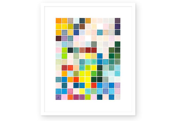 03 / 07 | "copy and paste - 31" | watercolor | 2014 | 11 x 14 / 154 pixels
<br>
<br> 
limited fineartprint | hahnemühle william turner 310 g/qm | 50 x 40 cm / 40 x 30 cm
