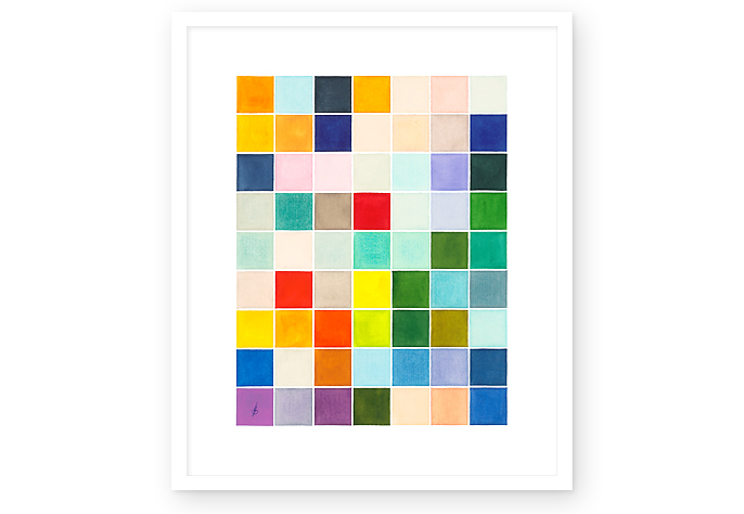07 / 07 | "copy and paste - 33" | watercolor | 2014 | 7 x 9 / 63 pixels
<br>
<br> 
limited fineartprint | hahnemühle william turner 310 g/qm | 50 x 40 cm / 40 x 30 cm