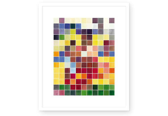 03 / 03 | "copy and paste - 44" | watercolor | 2015 | 11 x 14 / 154 pixels
<br>
<br> 
limited fineartprint | hahnemühle william turner 310 g/qm | 60 x 50 cm / 50 x 40 cm