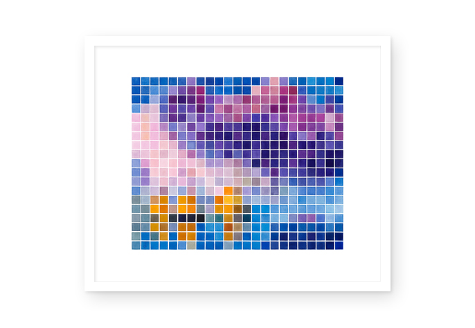 01 / 02 | "copy and paste - 48" | watercolor | 2023 | 23 x 19 / 437 pixels
<br>
<br> 
limited fineartprint | hahnemühle william turner 310 g/qm | 60 x 50 cm / 50 x 40 cm
