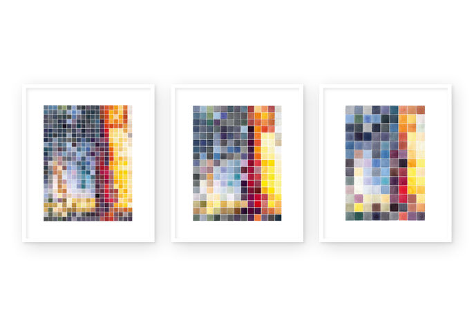 01 / 06 | "copy and paste - 53" | watercolor | 2023 | 19 x 25 / 475 pixels
<br>
<br> 
"copy and paste - 55" | watercolor | 2023 | 13 x 17 / 221 pixels
<br>
<br> 
"copy and paste - 57" | watercolor | 2023 | 9 x 13 / 117 pixels