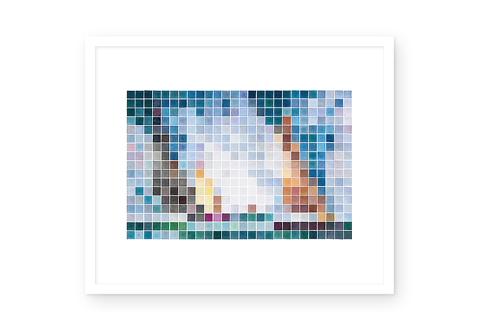 01 / 02 | "copy and paste - 60" | watercolor | 2024 | 26 x 17 / 442 pixels
<br>
<br> 
limited fineartprint | hahnemühle william turner 310 g/qm | 60 x 50 cm / 50 x 40 cm