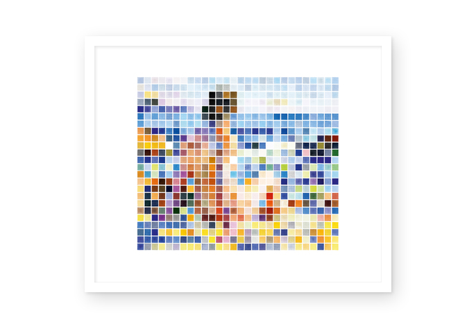 02 / 04 | "copy and paste - 61" | watercolor | 2024 | 28 x 24 / 672 pixels
<br>
<br> 
limited fineartprint | hahnemühle william turner 310 g/qm | 60 x 50 cm / 50 x 40 cm